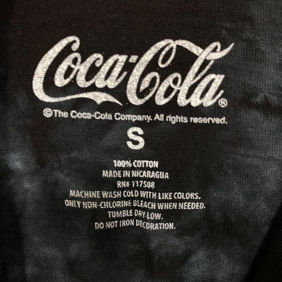 Enjoy Coca-Cola Promo Long Sleeve Tie Dye T-Shirt Small - Picture 4 of 4